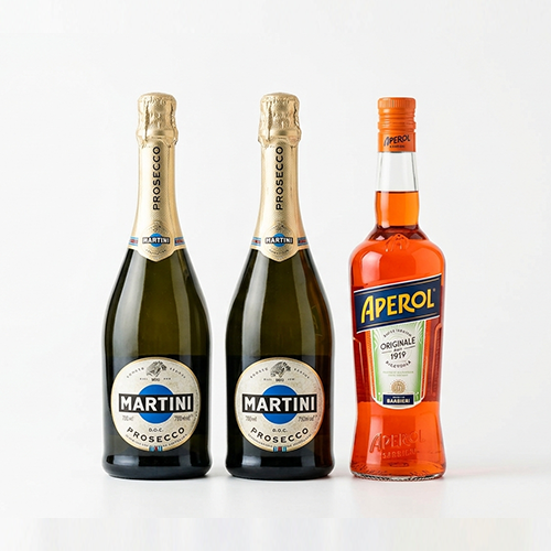 2 martini proseco+1 aperol