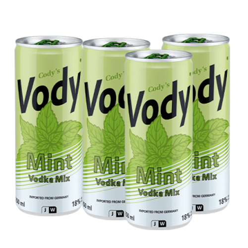 4 Vody Mint 18%
