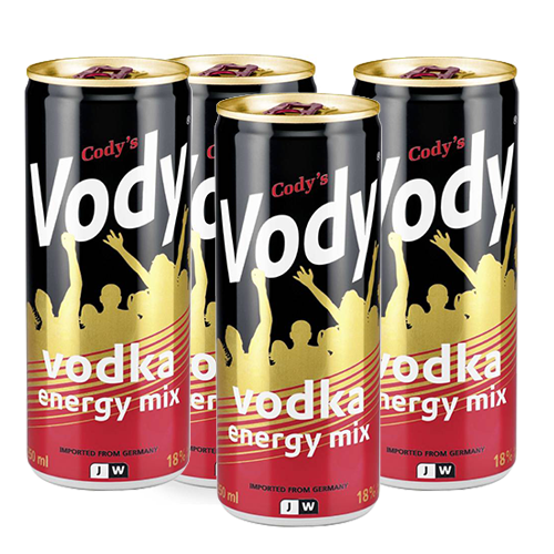 4 Vody Energy 25 cl 18%