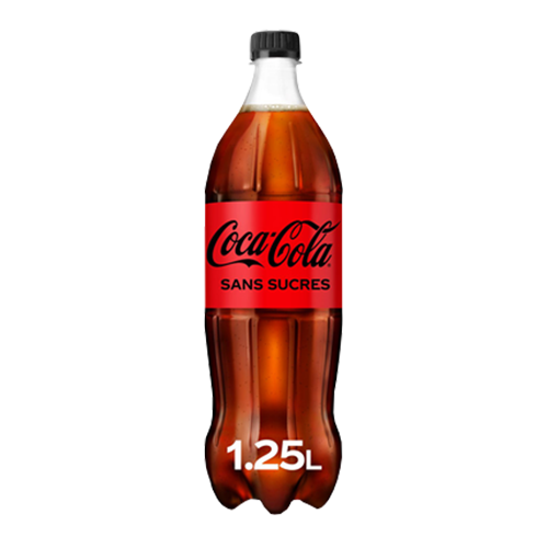 1.25L Coca zero